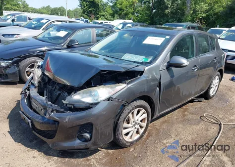 2013 Mazda Mazda3 I Grand Touring из США, поврежденный, VIN JM1BL1MP7D1745339